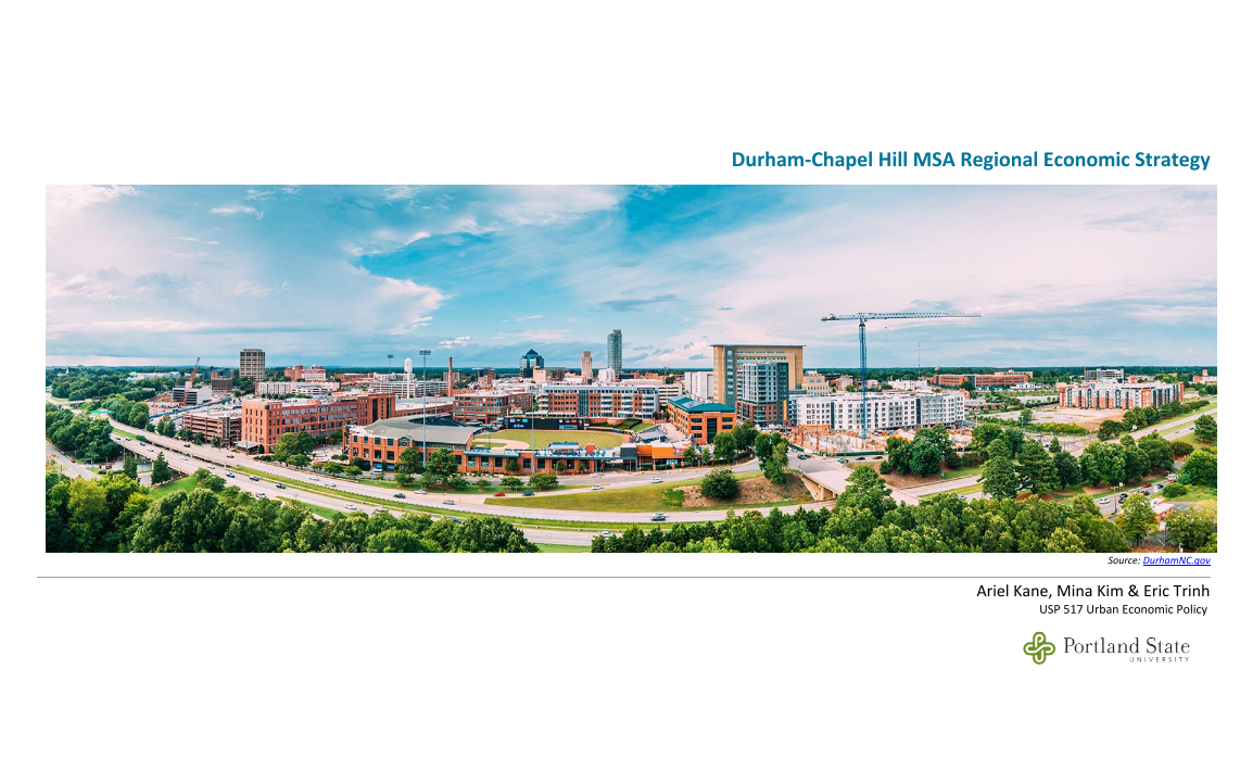 Durham-Chapel Hill MSA overview