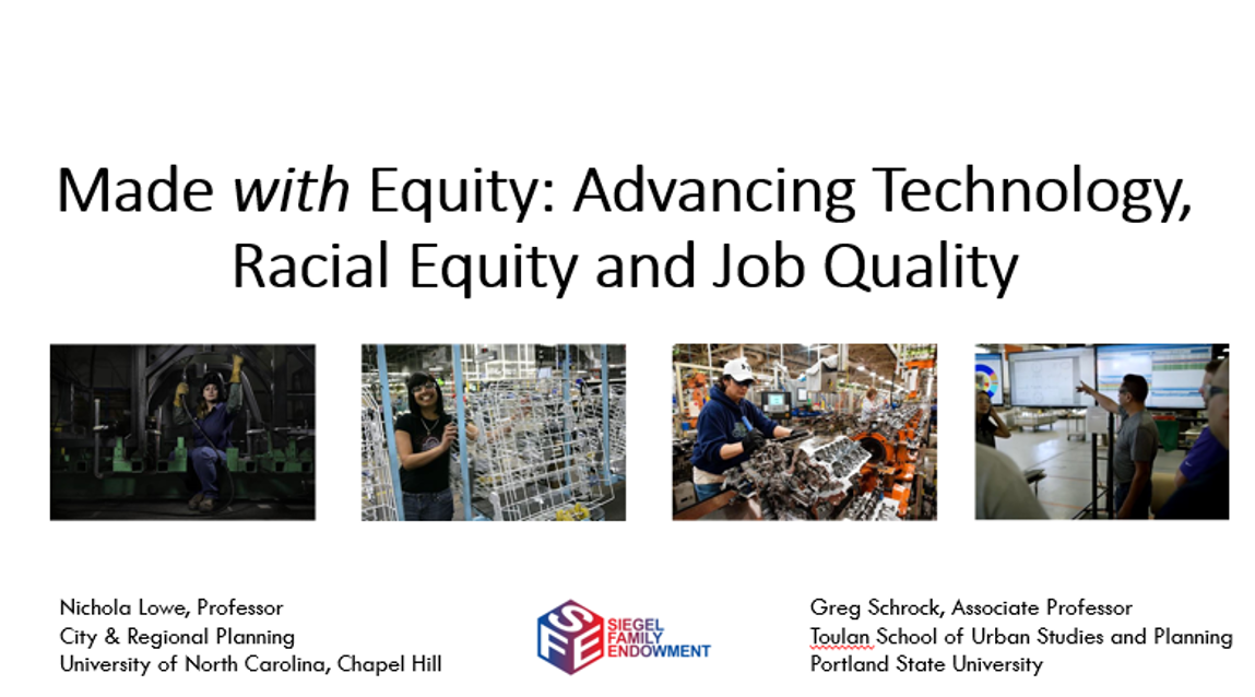 Made with Equity project overview