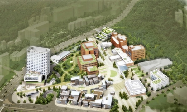 Seoul Innovation Park aerial view